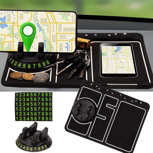 4-In-1 NON-SLIP Phone Pad For Car
